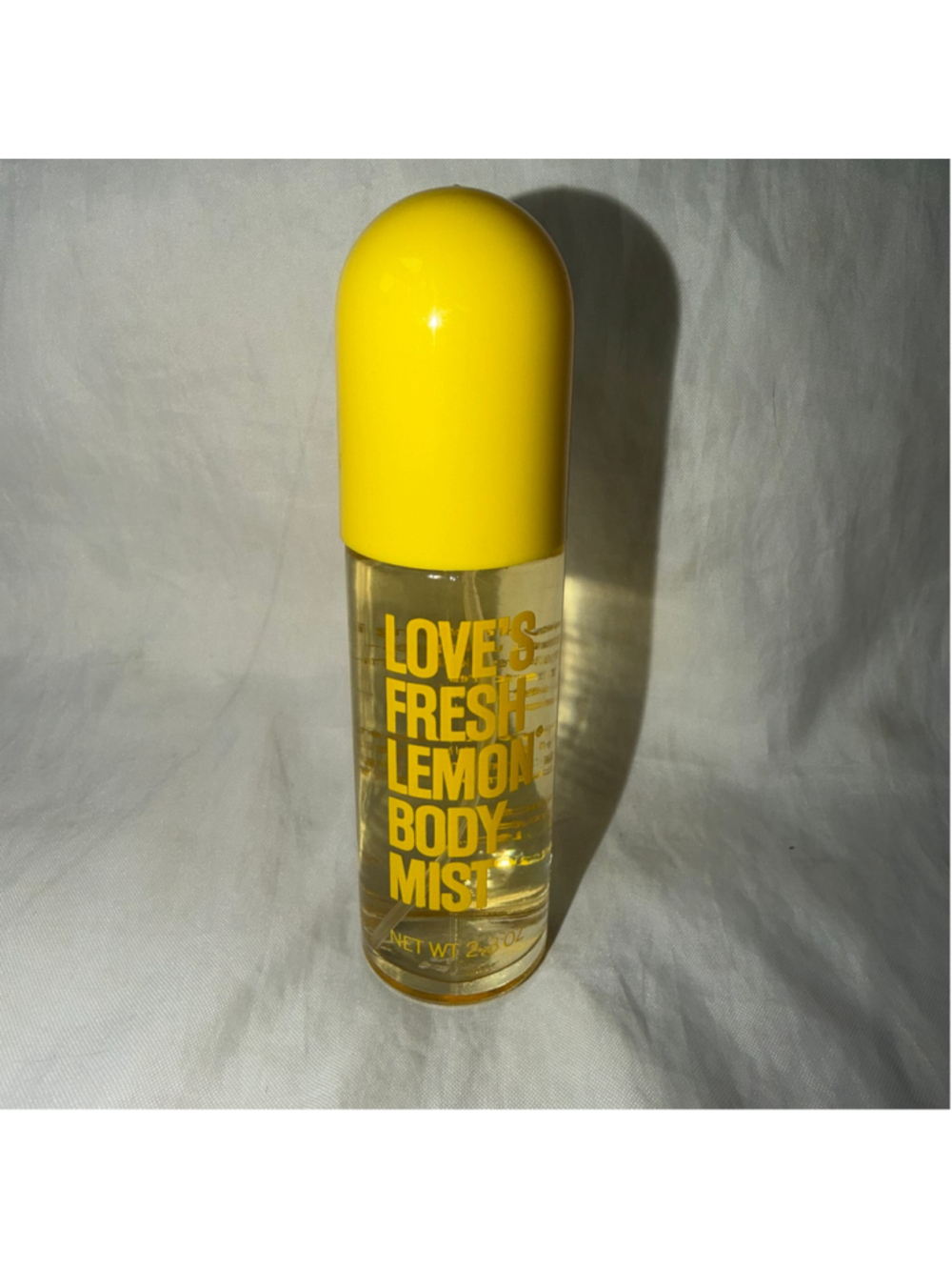 RARE HTF Vintage Love Cosmetics Menley & James Love’s Fresh Lemon Body Mist 2.3
